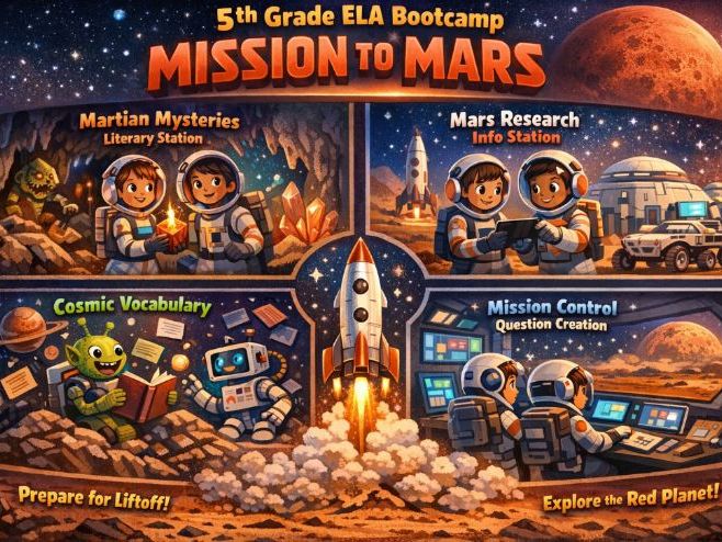 5th Grade ELA F.A.S.T. Bootcamp Bundle