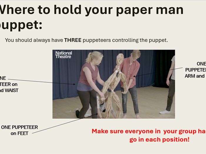 Puppetry in Performance