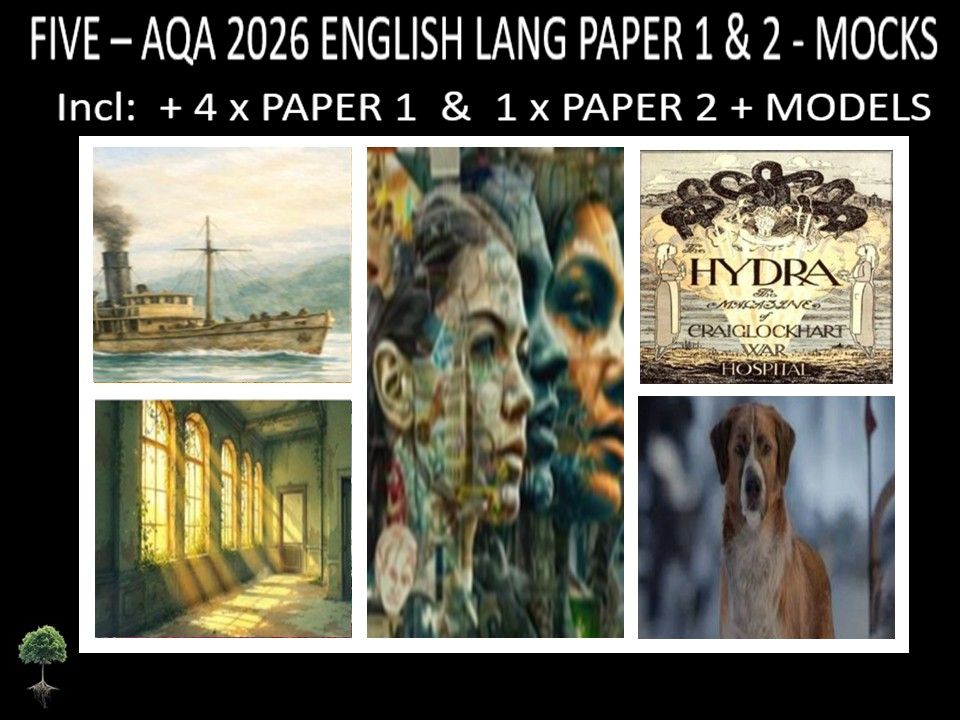 FIVE - AQA PAPER 1 & 2 | 2026 FULL MOCKS | MODELS