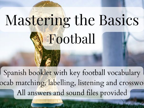 Spanish World Cup beginners booklet