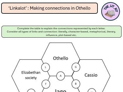 'Linkalot' activity, making connections in Othello