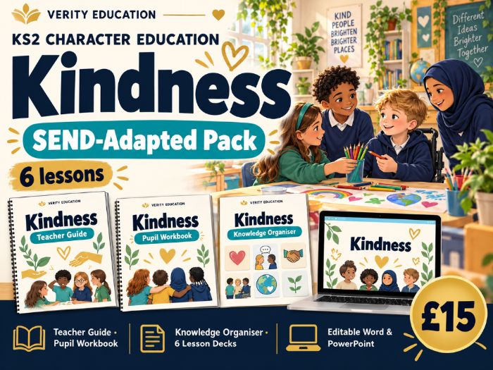KS2 Character Education: Kindness — SEND-Adapted Pack