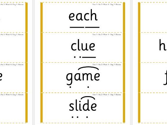 Year 1 Autumn 2 Week 4 (Supports Little Wandle)