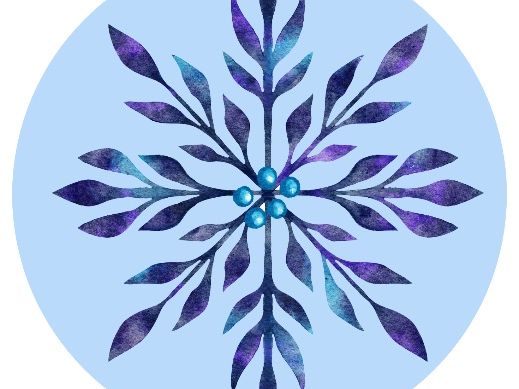 Snowflake Snipping Fine Motor Sheet