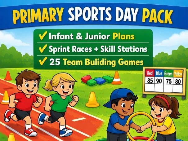 Primary Sports Day Complete Resource Pack