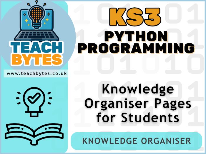 KS3 Python Programming Knowledge Organiser