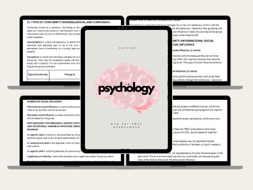 IB Psychology Contexts Revision Guide *NEW FOR 2027*