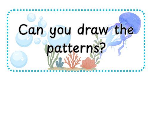 Under the Sea Pattern Cards