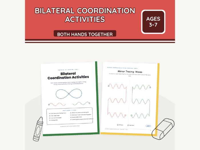 Bilateral Coordination Activities EYFS KS1