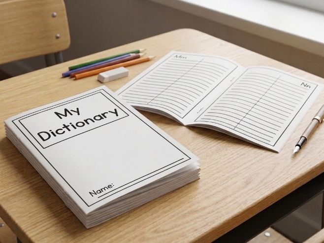 Personal Student Spelling Dictionary | Alphabetised Booklet for Writing Support