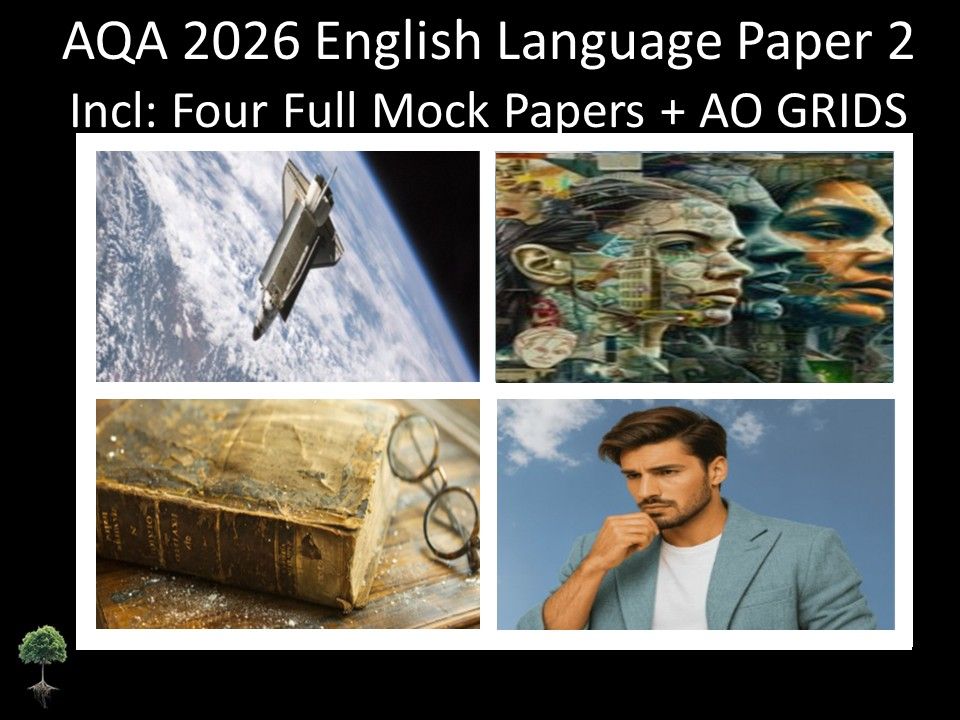 Four AQA 2026 English Language Paper 2 Mocks | AO GRIDS