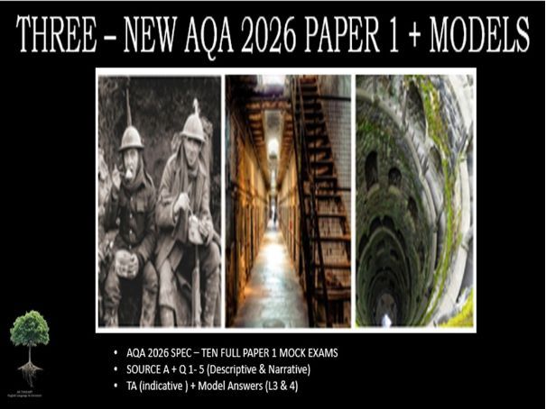 THREE - PAPER 1  | 2026 FULL MOCKS  | MODELS