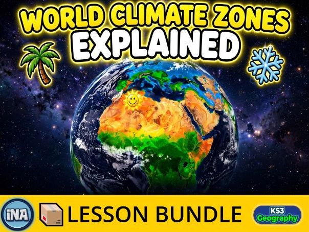 World Climate Zones - KS3 Geography Lesson Bundle