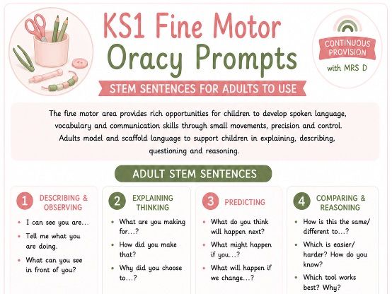 Oracy Prompts pack 2