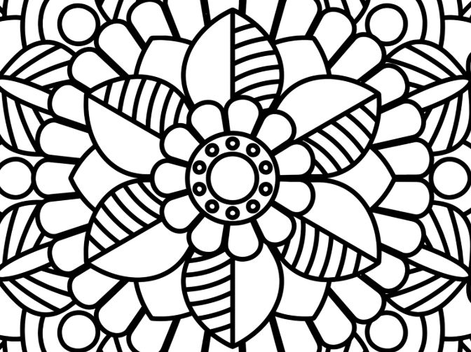 Mindfulness colouring pages