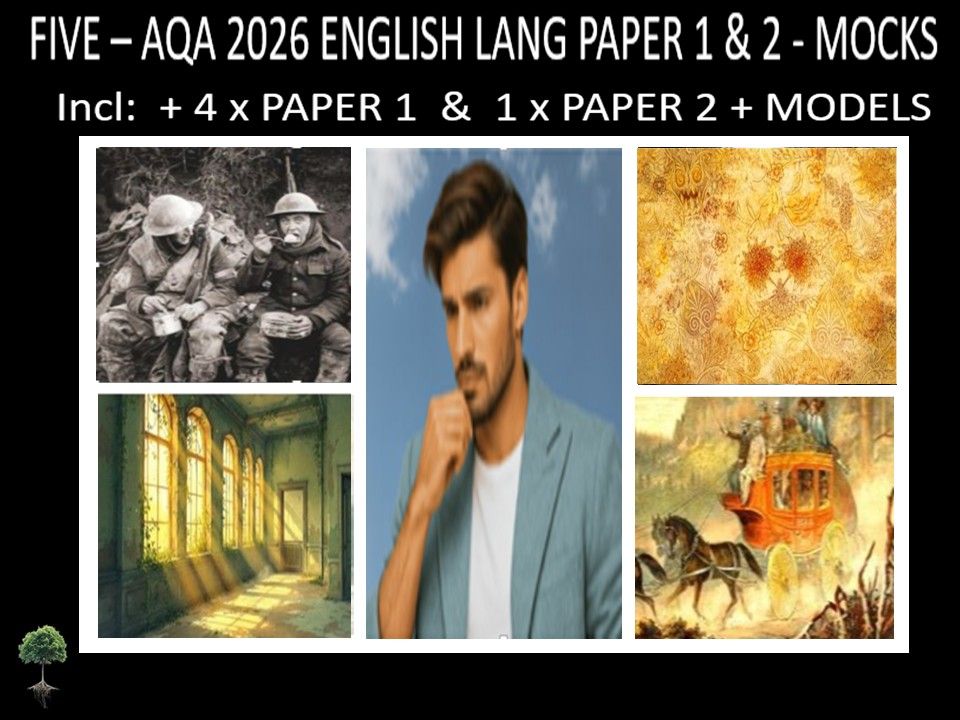 FIVE - AQA PAPER 1 & 2 | 2026 FULL MOCKS | MODELS