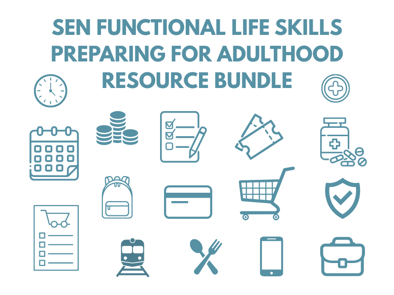 SEN Functional Life Skills - Preparing for Adulthood Bundle