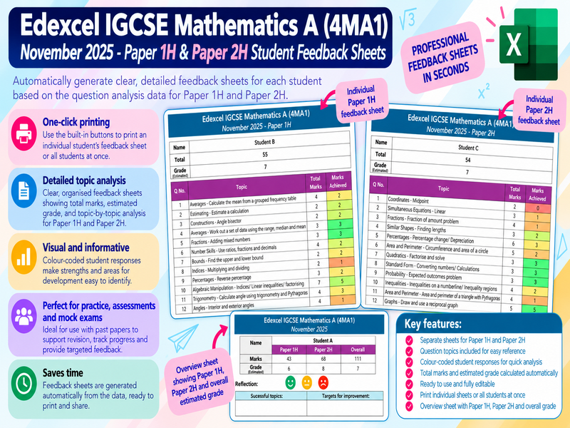 Edexcel IGCSE Maths - November 2025 Higher QA