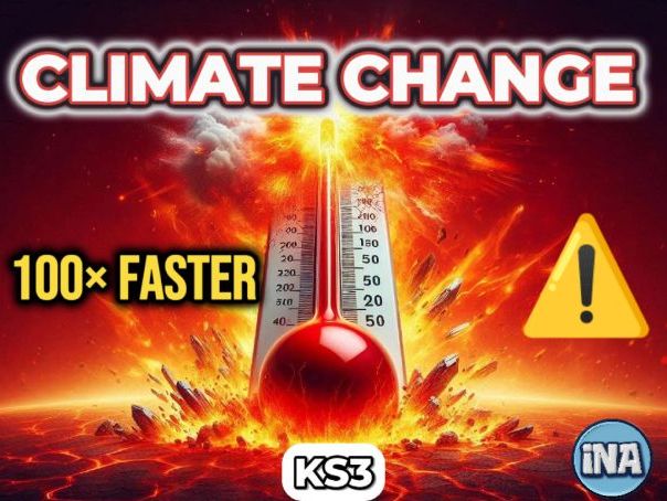 What is Climate Change? Complete KS3 Geography Worksheet with Answers | Causes, Effects & Solutions