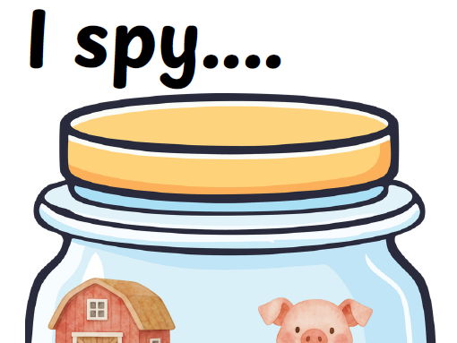 I spy game Phase 3 and 4 phonics