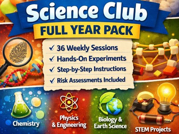 Science Club: 36 Ready-to-Run Sessions