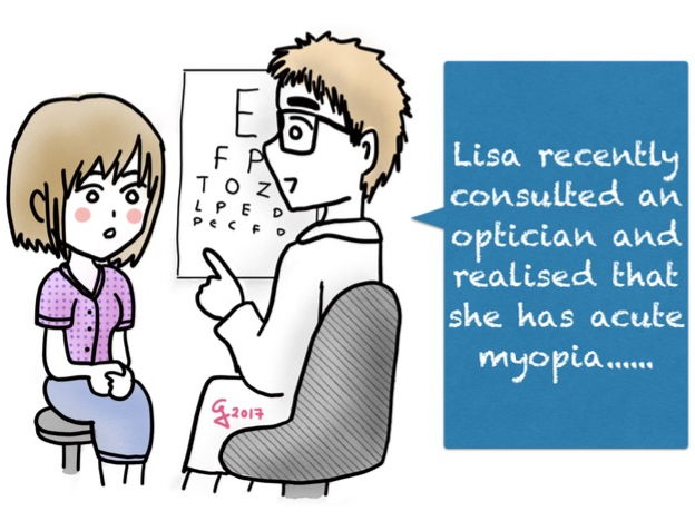 The Eye - Acute Myopia (short-sightedness): Thinking Skills & Group discussion