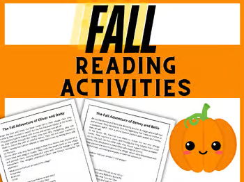 October Reading Comprehension Passages and Questions | Fall Activities