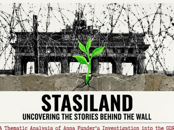 Stasiland Teaching Unit | Senior English Literature