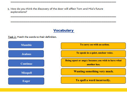 25. Year 3 - Reading Comprehension & Present Perfect Tense
