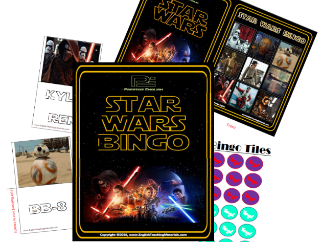 Star Wars (2015-2019) BINGO | Fun Classroom Game