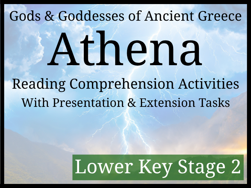 Athena Reading Comprehension Activities | Year 3 & Year 4 | LKS2