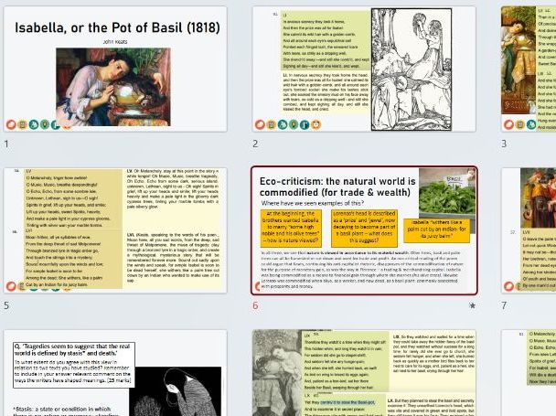 Isabella (or a Pot of Basil) by John Keats