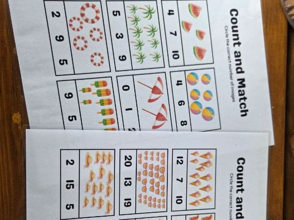 Count and match