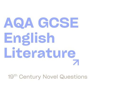 AQA GCSE English Literature Paper One Pride and Prejudice Questions Past Paper Workbook