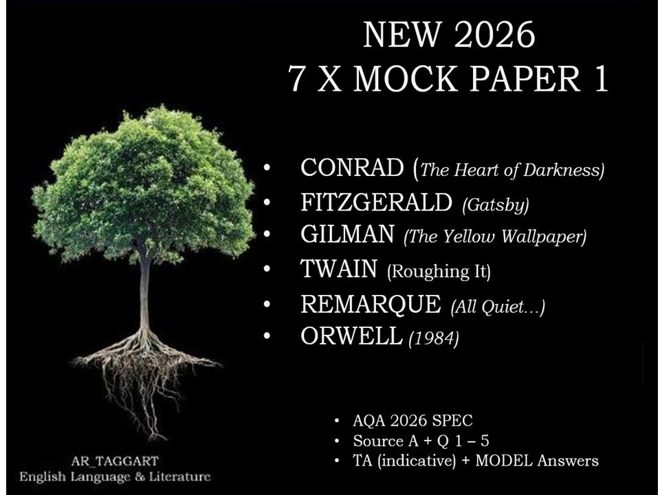 REMARQUE et al. (7) PAPER 1  |  2026 FULL MOCKS  |  MODELS
