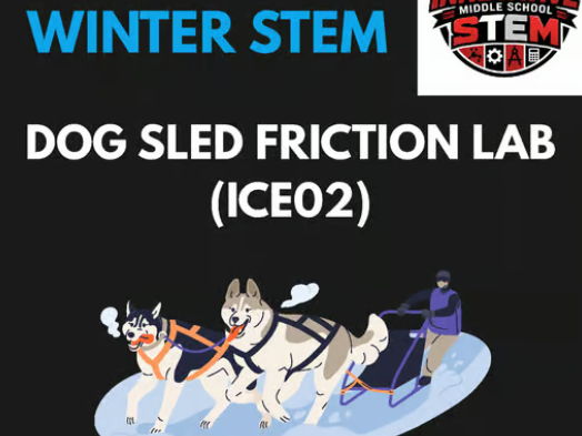 Dog Sled Friction Harness STEM Lab ICE02