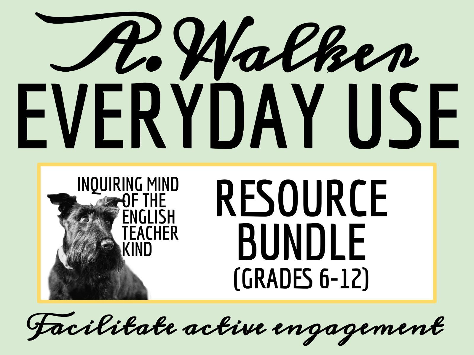 "Everyday Use" by Alice Walker Quiz, Vocabulary Games, and Analysis Worksheet (Bundle)