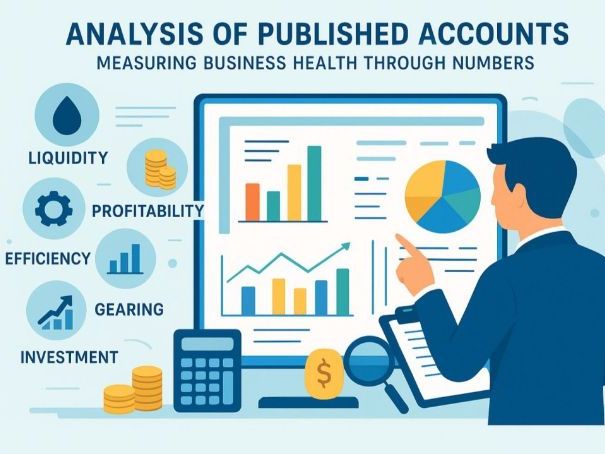 Cambridge A Level Business - 10.2 Analysis of published accounts
