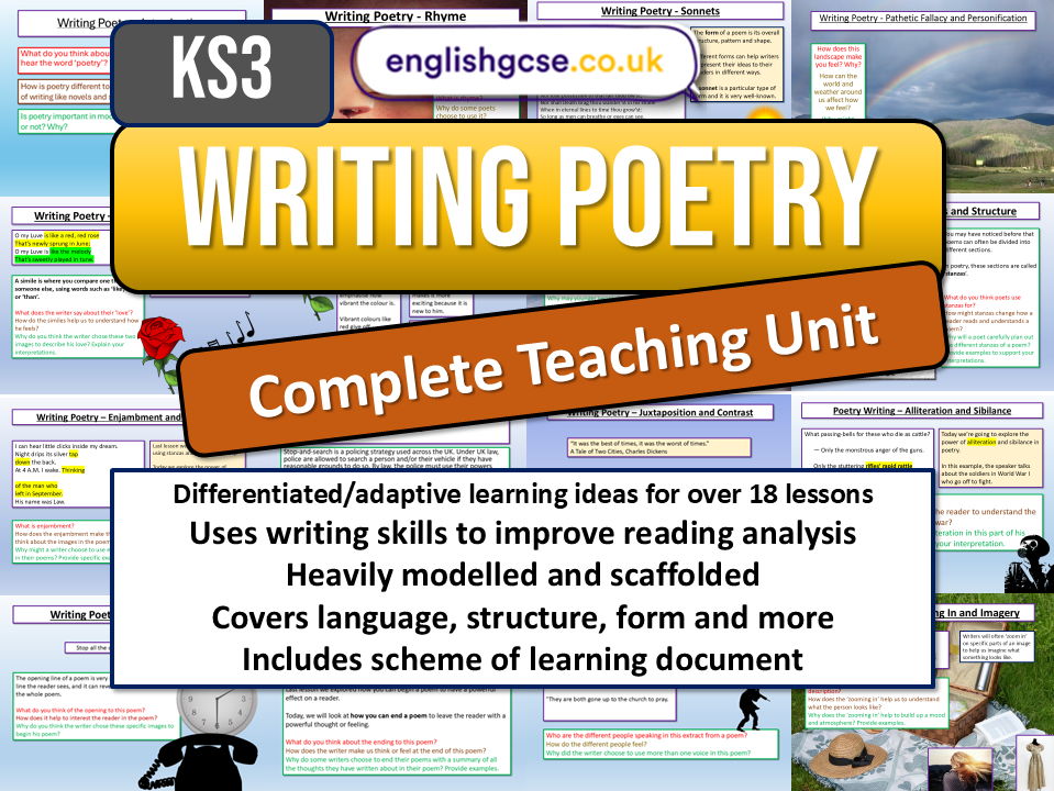 Poetry Writing KS3
