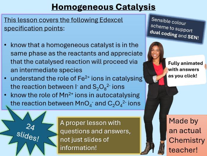 Homogeneous Catalysis (click for video preview)