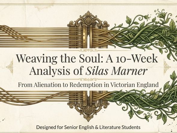 Silas Marner Teaching Pack Complete Novel Unit, Lessons, Activities