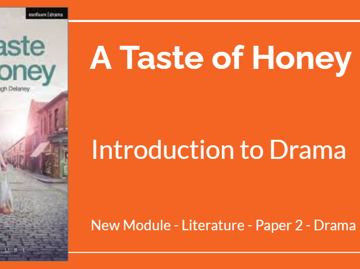 A Taste of Honey - Full KS4 Unit for Cambridge IGCSE Literature