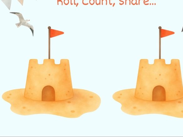 Maths - Sharing - Seaside Theme