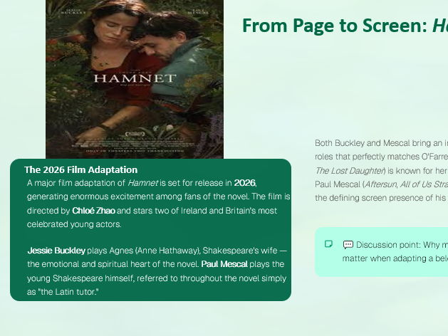 Hamnet by Maggie O'Farrell: An Introduction