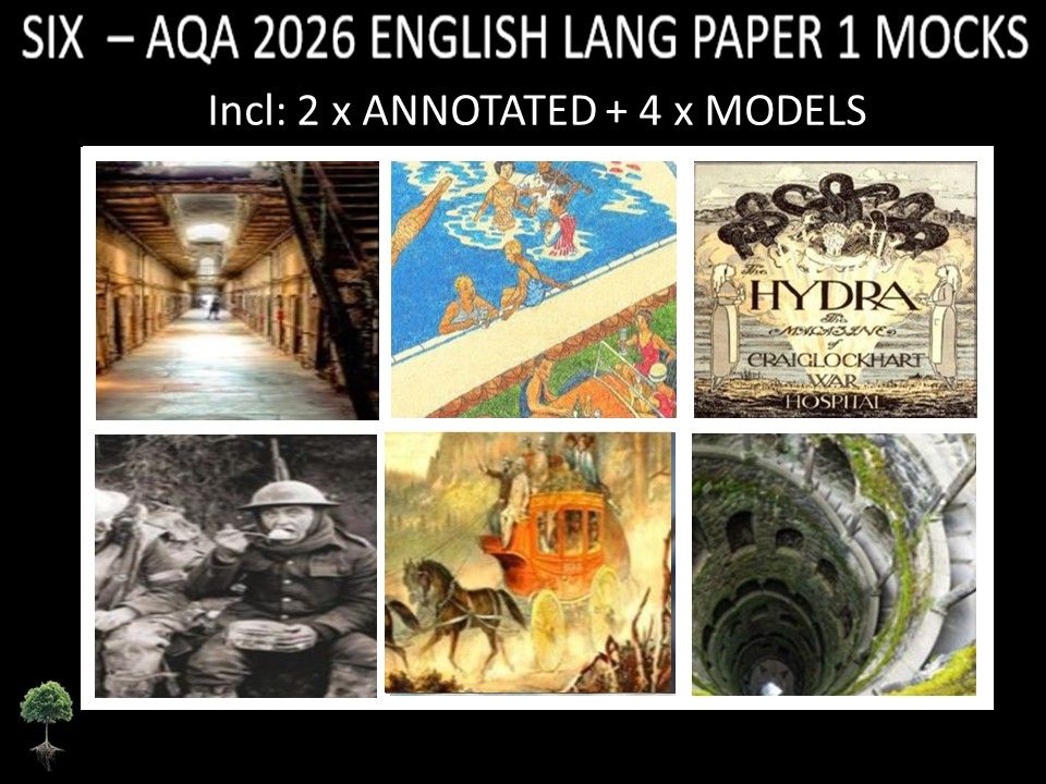 SIX - AQA PAPER 1 | 2026 FULL MOCKS | ANNOTATED | MODELS