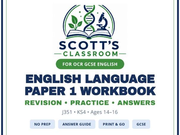 OCR English Language Paper 1 Workbook J351