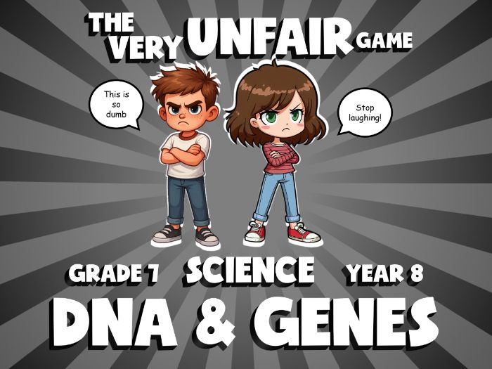 DNA & Genes VERY UNFAIR GAME | No-Prep Year 8 Science Review Activity
