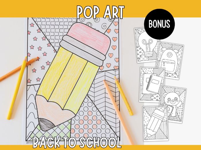 Back to School - Pop Art
