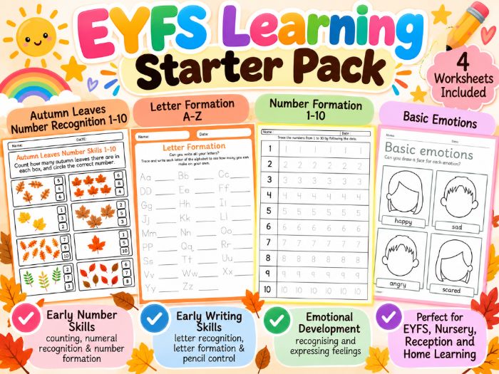 Early Years Learning Starter Pack