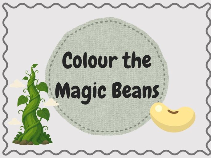 Colour the Magic Beans